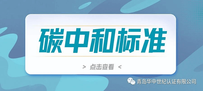 國際上常見的碳中和認證標準有哪些？